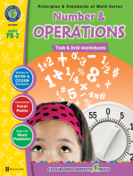 Number & Operations - Task & Drill Sheets Gr. PK-2