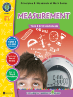 Measurement - Task & Drill Sheets Gr. 6-8