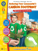 Reducing Your Community's Carbon Footprint Gr. 5-8