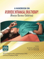 A Handbook On Ayurvedic Intranasal Drug Therapy: Nasya Karma Chikitsa