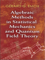 Algebraic Methods in Statistical Mechanics and Quantum Field Theory