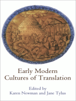 Early Modern Cultures of Translation