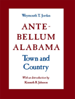 Ante-Bellum Alabama: Town and Country