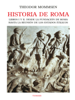 Historia de Roma. Libros I y II: Desde la fundación de Roma hasta la reunión de los Estados Itálicos