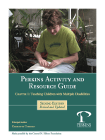 Perkins Activity and Resource Guide Chapter 1 -Teaching Children With Multiple Disabilities: An Overview: Second Edition: Revised and Updated