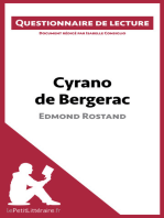 Cyrano de Bergerac d'Edmond Rostand: Questionnaire de lecture