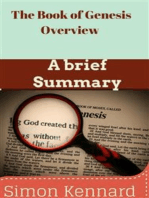 The Book of Genesis Overview : A Brief Summary