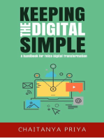 Keeping the Digital Simple: A Handbook for Telco Digital Transformation