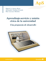 Aprendizaje-servicio y misión cívica de la universidad: Una propuesta de desarrollo