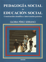 Pedagogía social-Educación social: Construcción científica e intervención práctica