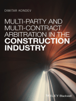 Multi-Party and Multi-Contract Arbitration in the Construction Industry