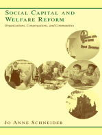 Social Capital and Welfare Reform: Organizations, Congregations, and Communities