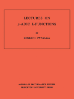 Lectures on P-Adic L-Functions