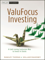 ValuFocus Investing: A Cash-Loving Contrarian Way to Invest in Stocks