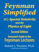 Feynman Lectures Simplified 1C: Special Relativity and the Physics of Light