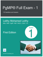 PgMP® Full Exam: 1: 170 Questions and Answers