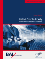 Listed Private Equity: Investment Strategies and Returns