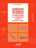 Juegos para desarrollar la inteligencia la creatividad y la habilidad manual para niños y jóvenes