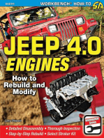 Jeep 4.0 Engines: How to Rebuild and Modify