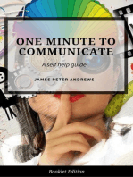 One Minute to Communicate: Self Help