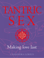 Tantric Sex: Making love last