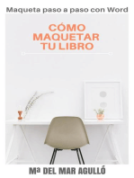 CÓMO MAQUETAR TU LIBRO