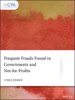 Frequent Frauds Found in Governments and Not-for-Profits