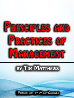 Principles and Practices of Management