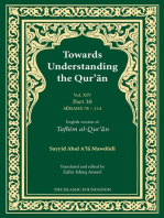 Towards Understanding the Qur'an (Tafhim al-Qur'an) Volume 14: Juz Amma - Surah 78 (Al-Naba) to Surah 114 (Al-Nas)