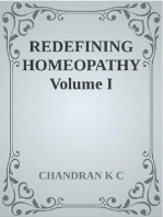 Redefining Homeopathy Volume I