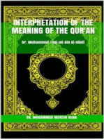 Interpretation of the meaning of the Qur'an