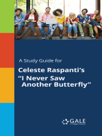 A Study Guide for Celeste Raspanti's "I Never Saw Another Butterfly"