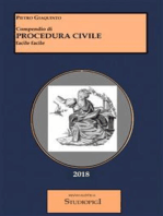 Compendio di PROCEDURA CIVILE facile facile