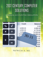 21St Century Computer Solutions: A Manual Accounting Simulation