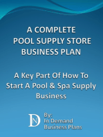 A Complete Pool Supply Store Business Plan: A Key Part Of How To Start A Pool & Spa Supply Business