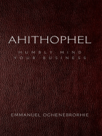 Ahithophel: Humbly Mind Your Business