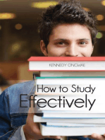 How to Study Effectively