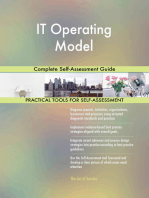 IT Operating Model Complete Self-Assessment Guide