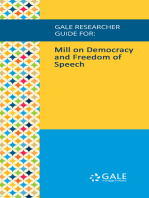 Gale Researcher Guide for: Mill on Democracy and Freedom of Speech