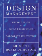 Design Management: Using Design to Build Brand Value and Corporate Innovation