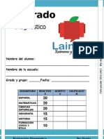 5to Grado - Diagnóstico (12-13)