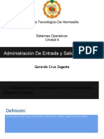 Sistemas Operativos-Administración de Entrada y Salida