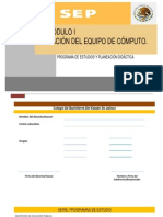 Modulo I Submodulo I