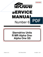 #6 R, MR, Alpha I Outdrives 1983 To 1990