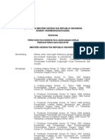 Kepmenkes Nomor 1405 Tahun 2002 Tentang Persyaratan Kesehatan Lingkungan Kerja Perkantoran Dan Industri