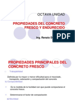  Propiedades Del Concreto Fresco y Endurecido Editado