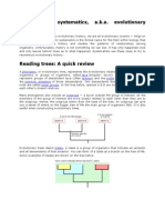 Phylogenetic Systematics