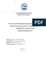 Tesis-Festudio de Procesos de Dehidartacion Industrial de Ajo