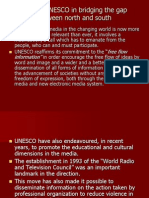 Role of UNESCO in Bridging The Gap Between