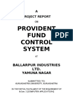 Provident Fund Control Sys (Bilt)